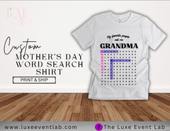 Mothers Day Word Search Shirt