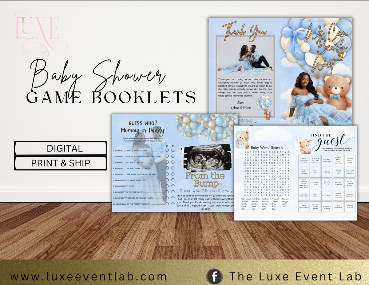 Event Activity Booklets