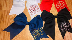 Custom Monogrammed Bows
